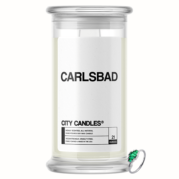Carlsbad City Jewelry Candle