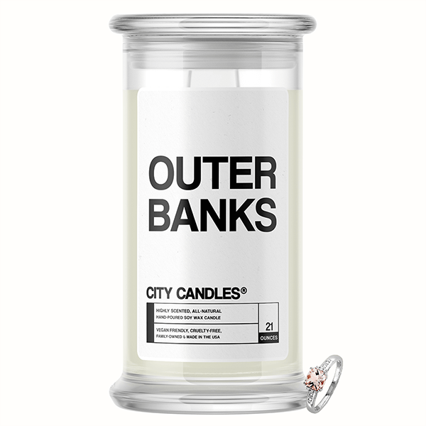 Outer Banks City Jewelry Candle