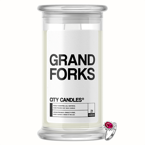 Grand Forks City Jewelry Candle