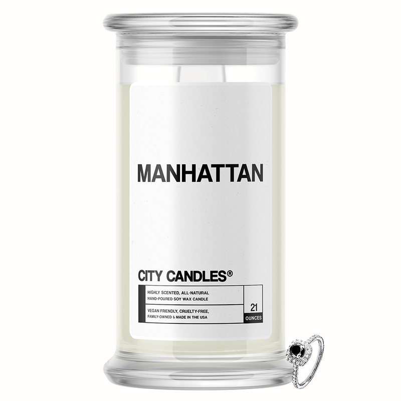 Manhattan City Jewelry Candle