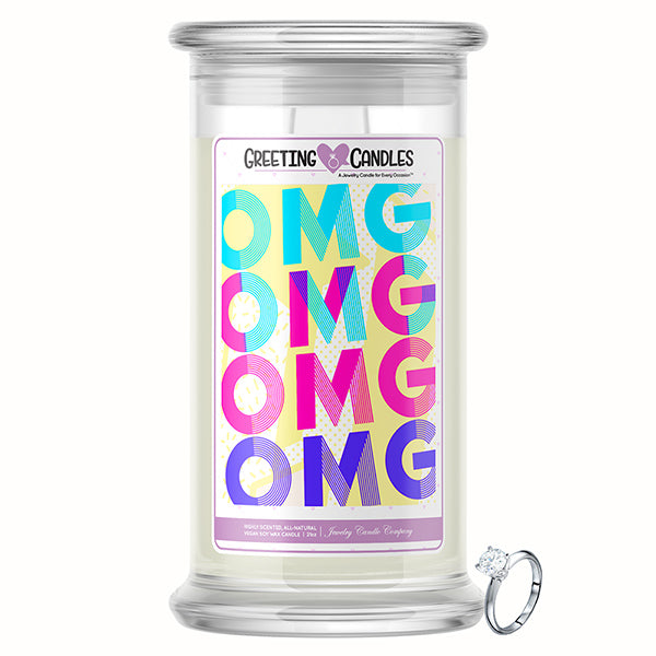 Omg! Jewelry Greeting Candle