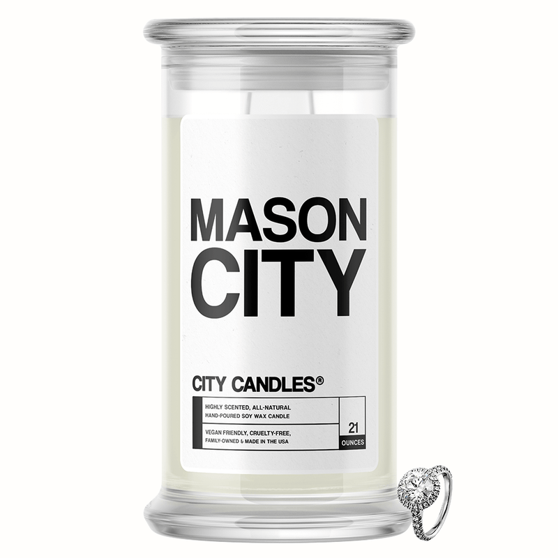 Mason City City Jewelry Candle