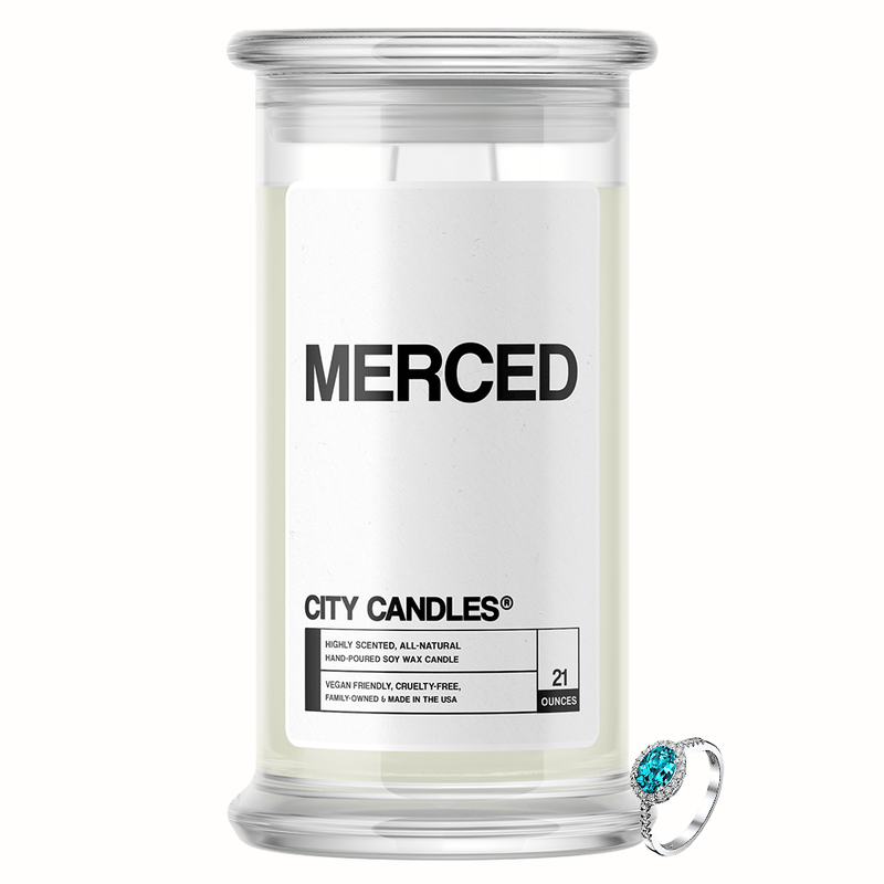 Merced City Jewelry Candle