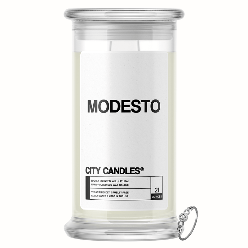 Modesto City Jewelry Candle