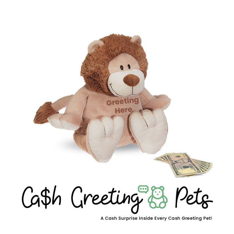 Lion Cash Greeting Pet