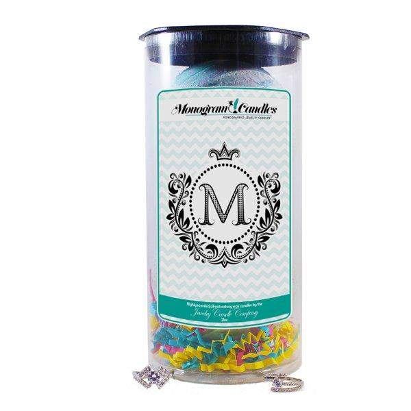 Letter M | Monogram Bath Bombs-Jewelry Bath Bombs-The Official Website of Jewelry Candles - Find Jewelry In Candles!