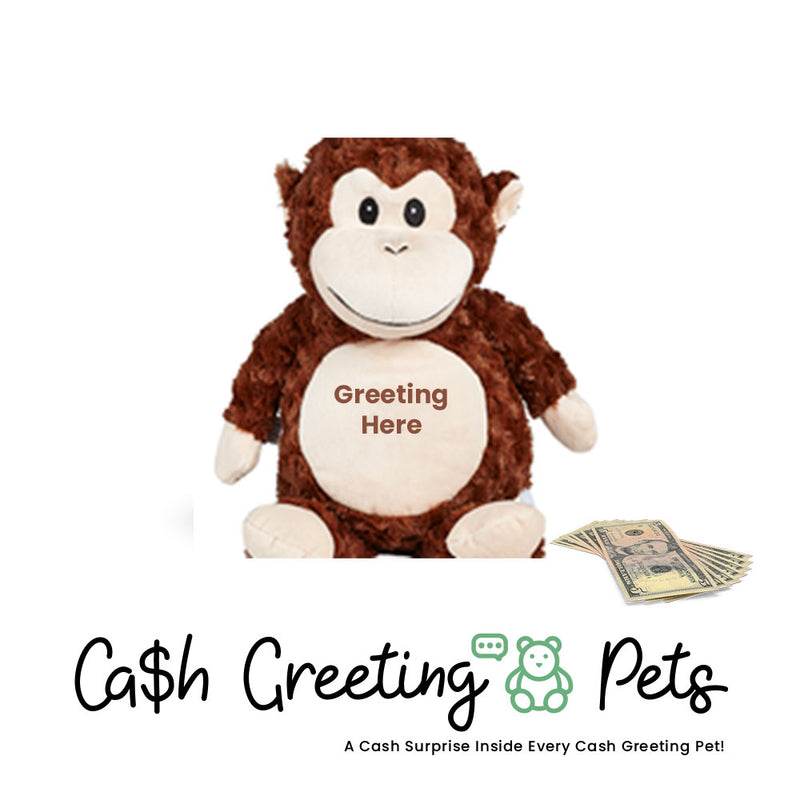 Monkey-1 Cash Greeting Pet