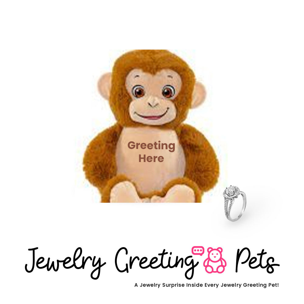 Monkey-2 Jewelry Greeting Pet