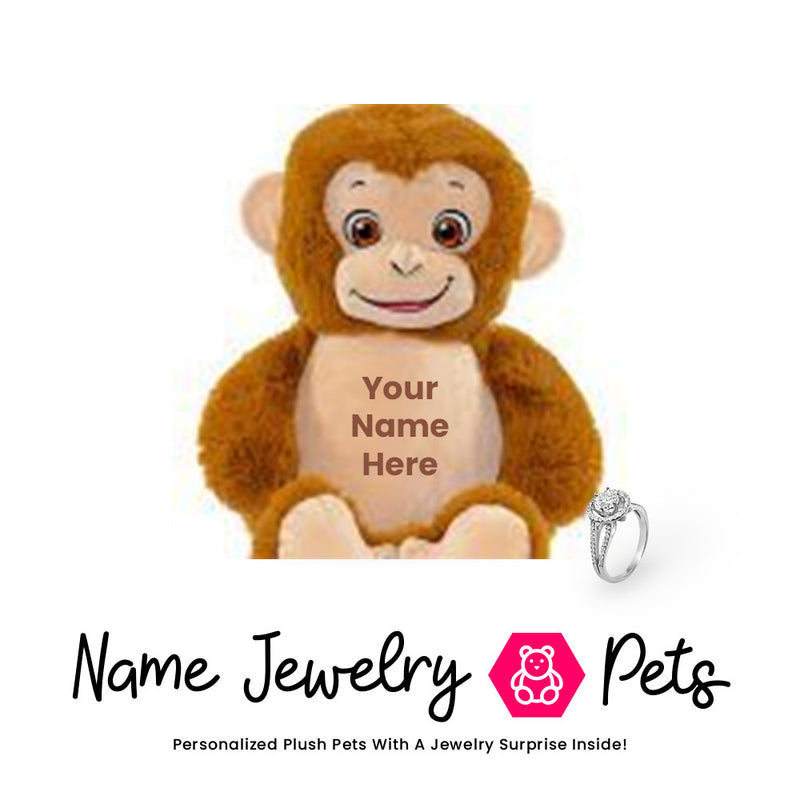 Monkey-2 Name Jewelry  Pet