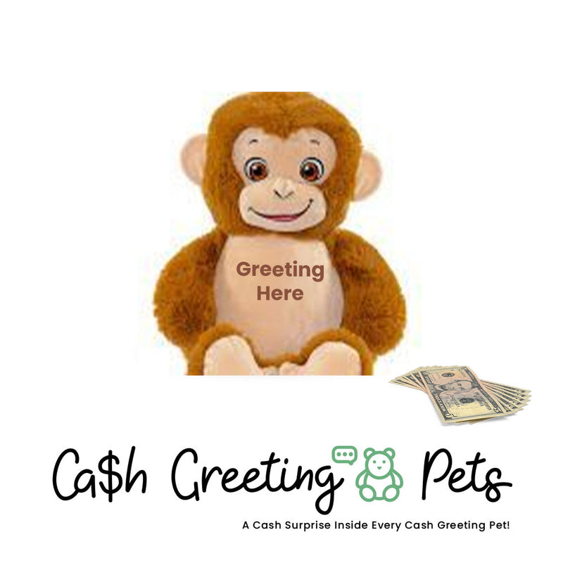 Monkey-2 Cash Greeting Pet