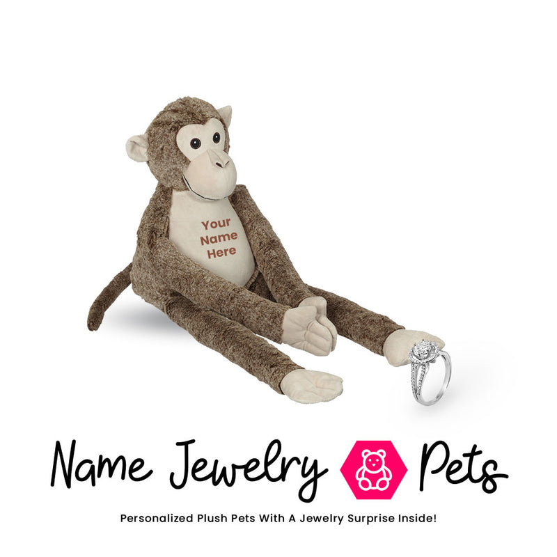 Monkey-3 Name Jewelry  Pet