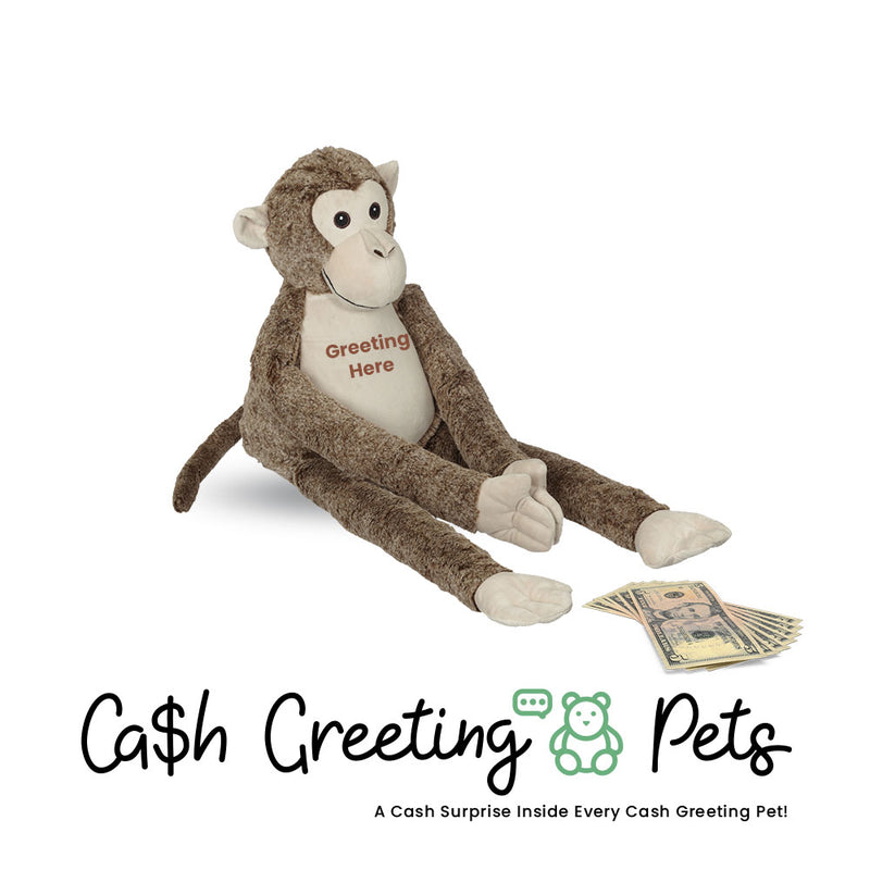 Monkey-3 Cash Greeting Pet
