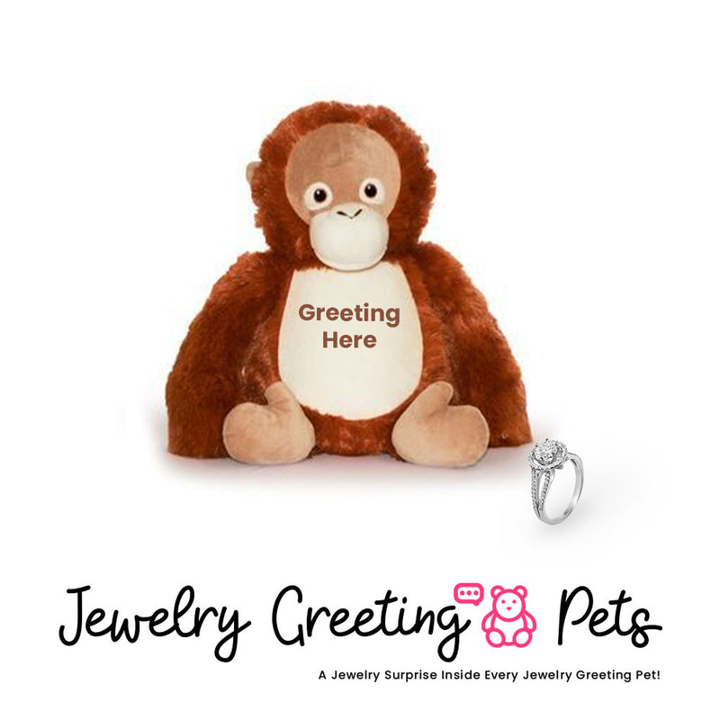 Monkey-4 Jewelry Greeting Pet