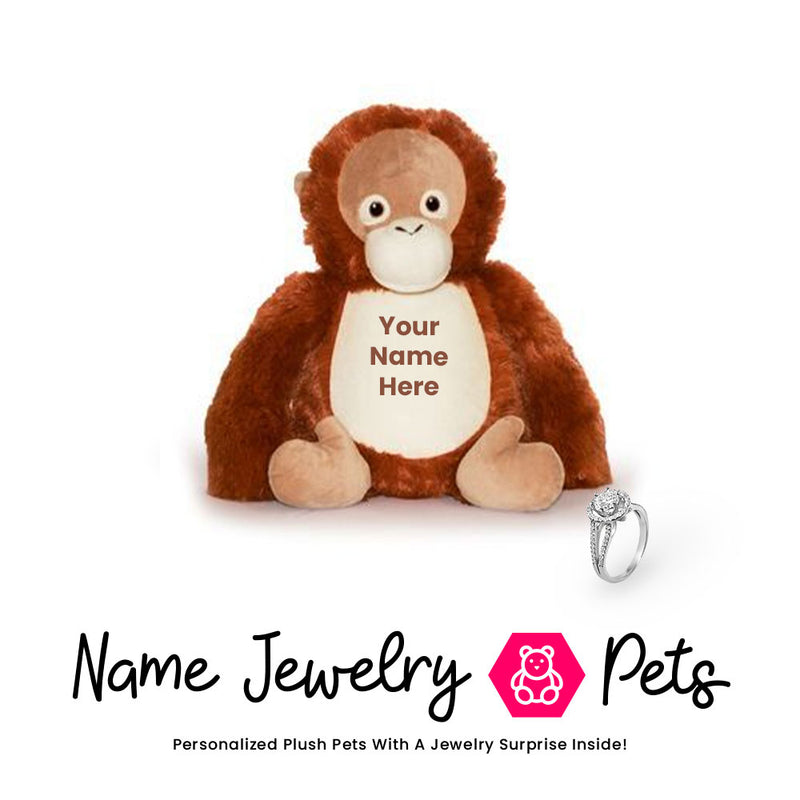 Monkey-4 Name Jewelry  Pet
