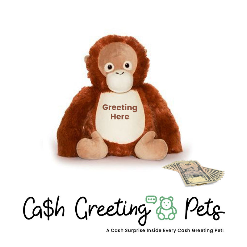 Monkey-4 Cash Greeting Pet