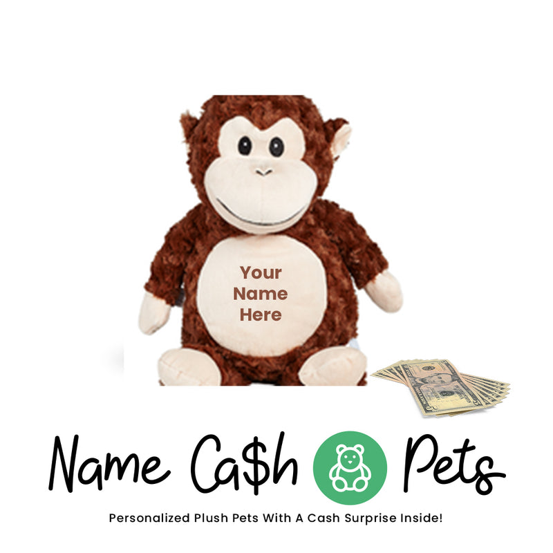 Monkey-1 Name Cash Pet