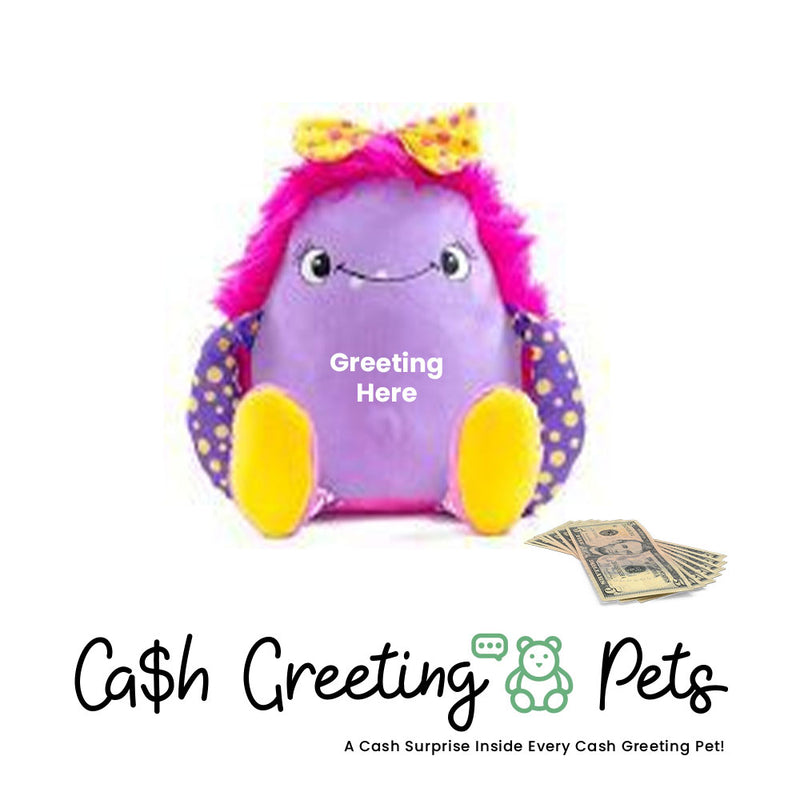 Monster-1 Cash Greeting Pet