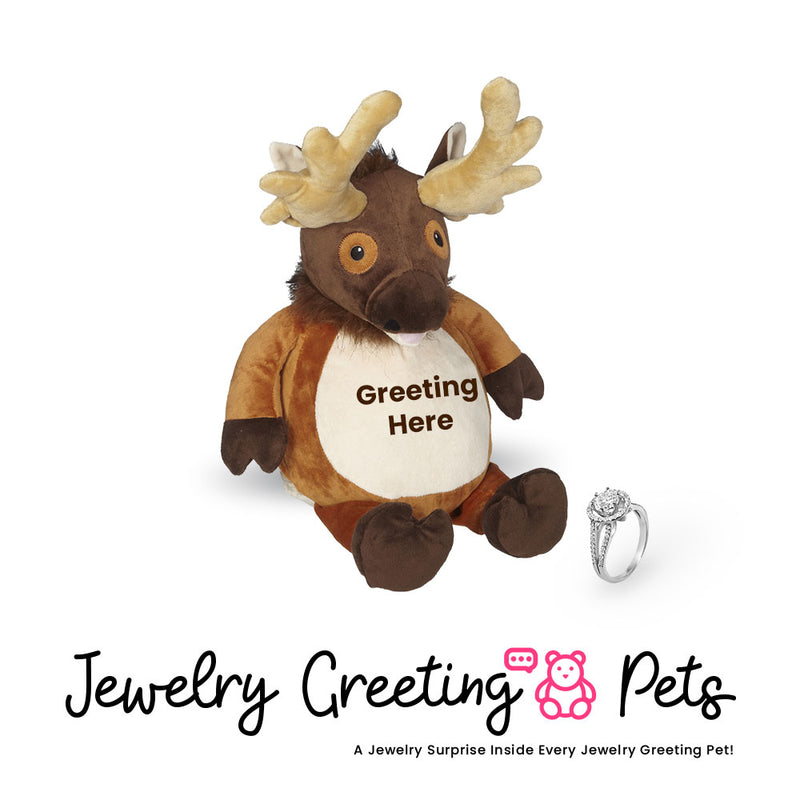 Moose-2 Jewelry Greeting Pet