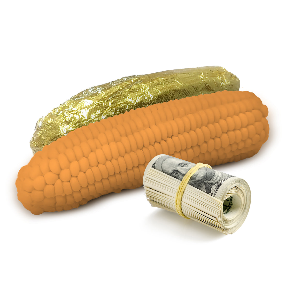 Giant Corn Shaped Cash Wax Melt