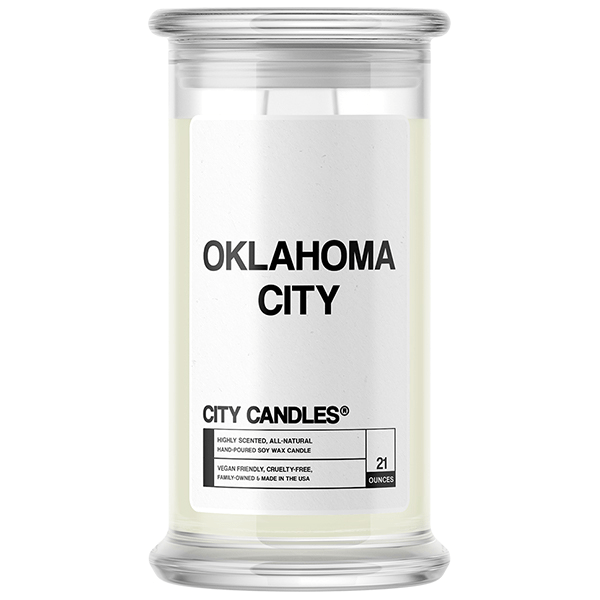 Oklahoma City City Candle