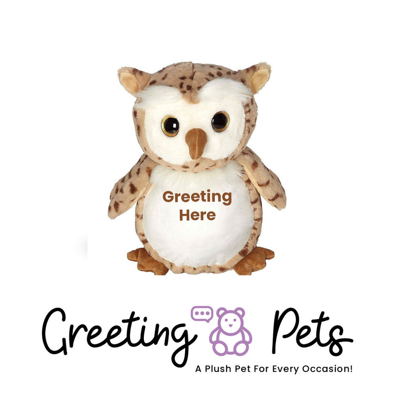 Owl-1 Greeting Pet