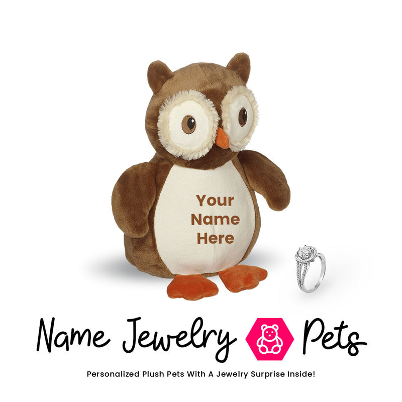 Owl-2 Name Jewelry  Pet