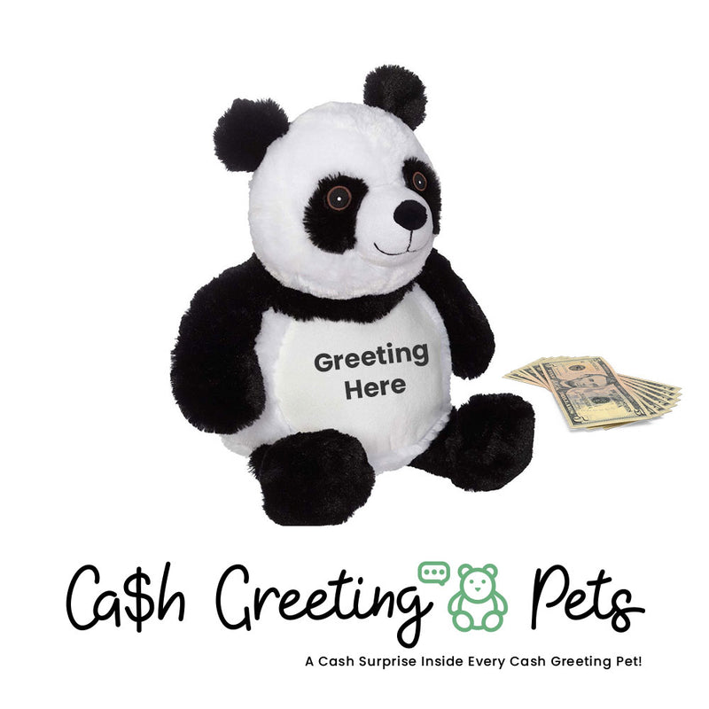 Panda Cash Greeting Pet