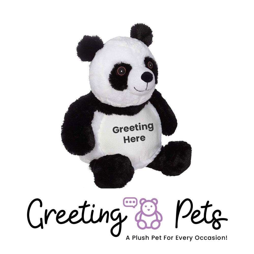 Panda Greeting Pet