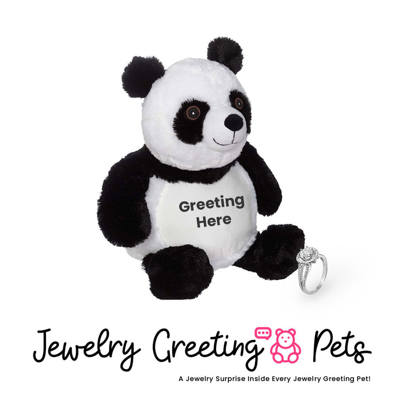 Panda Jewelry Greeting Pet
