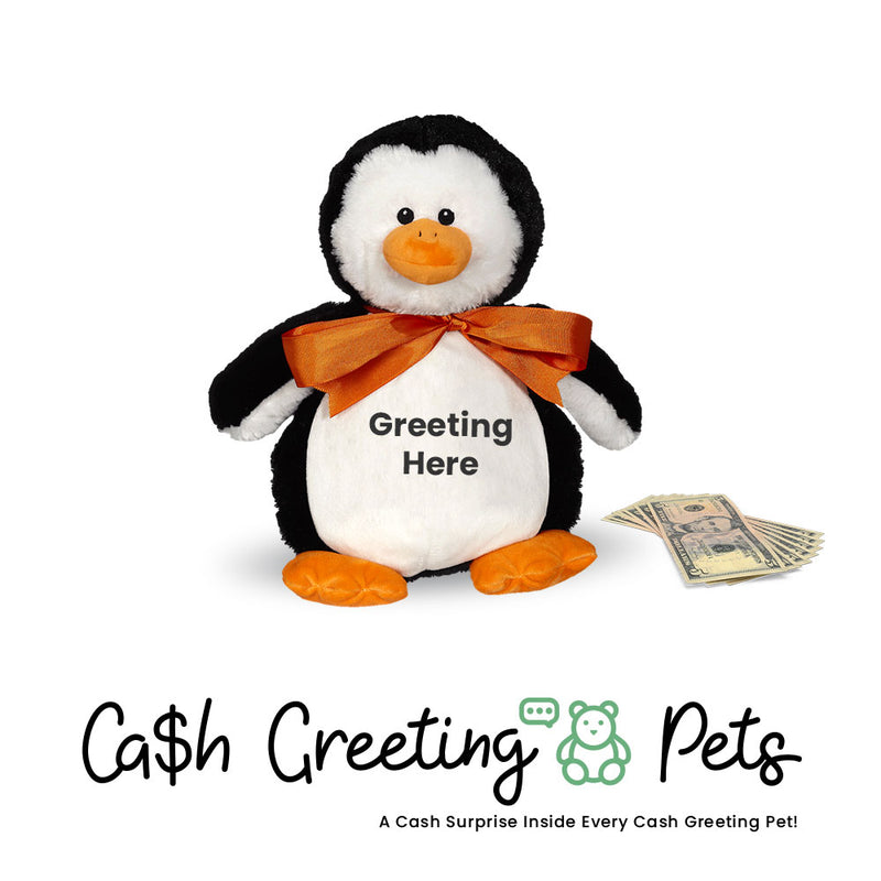 Penguin Cash Greeting Pet