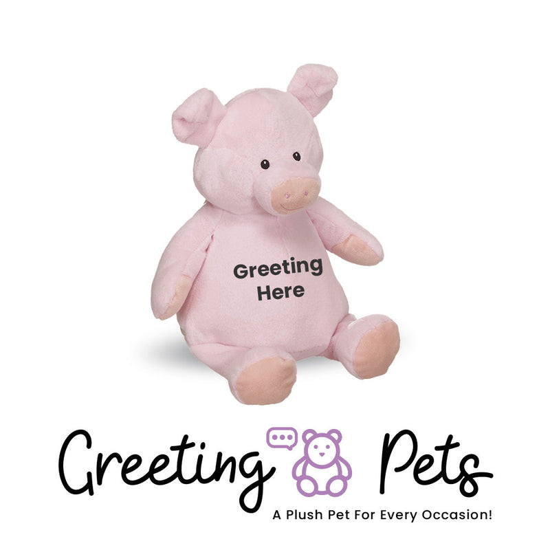 Pig Greeting Pet