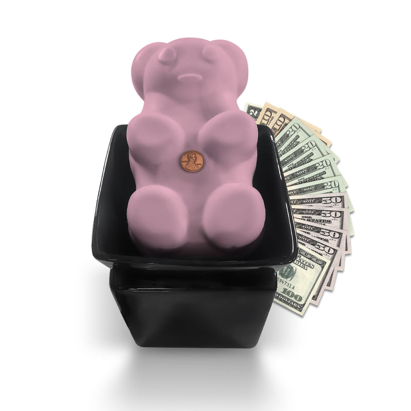 Candy Cane GIANT Cash Money Surprise Bear