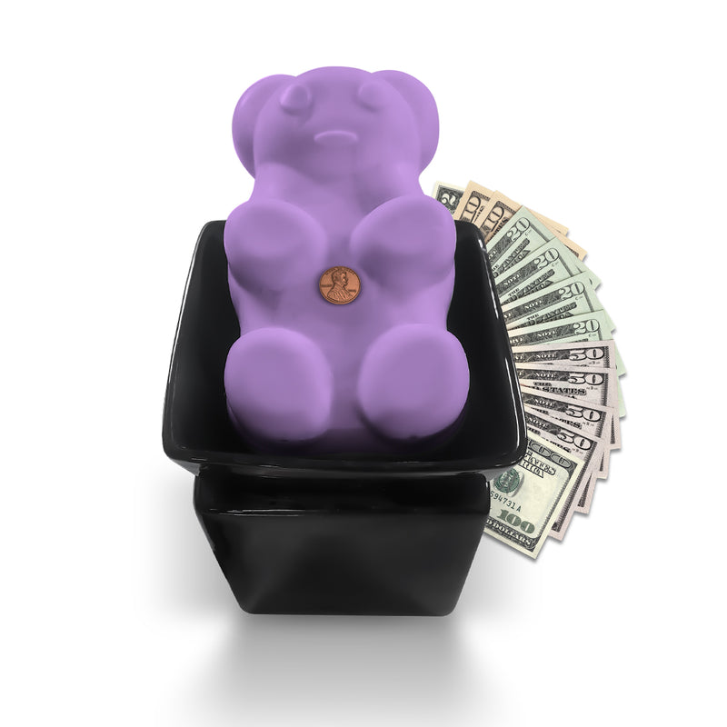 Lavender Vanilla GIANT Cash Money Surprise Bear