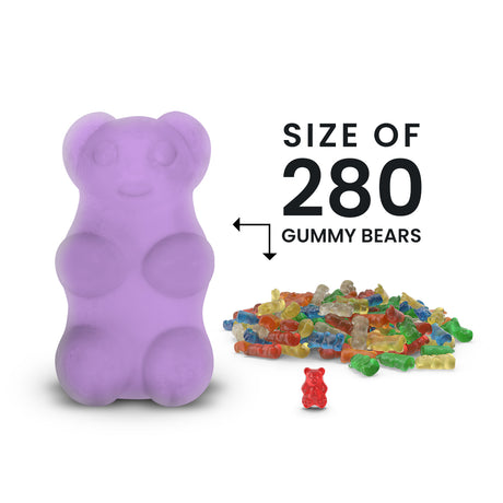 Lilac Bloom GIANT Cash Money Surprise Bear