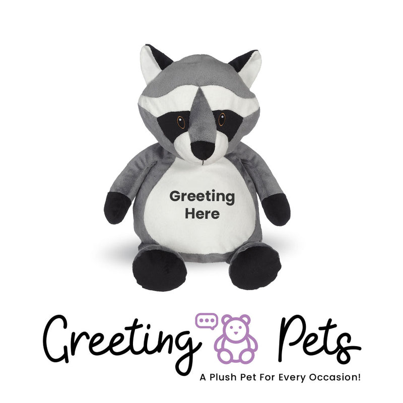 Racoon Greeting Pet