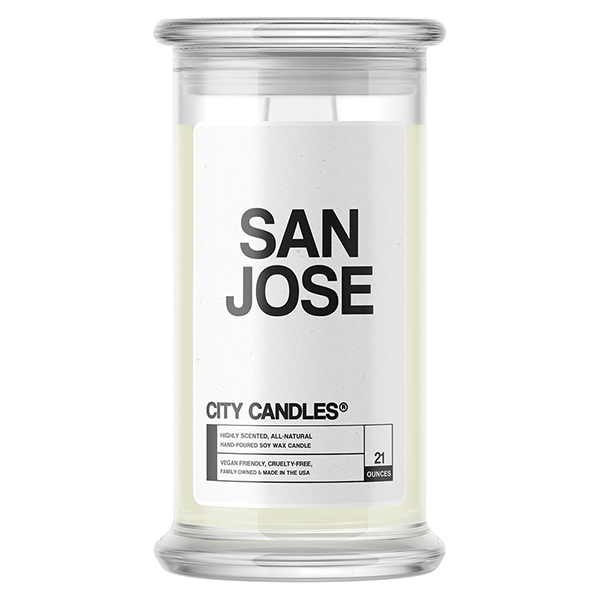 San Jose City Candle