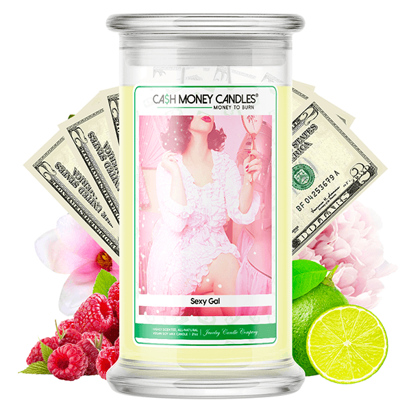 Sexy Gal Cash Money Candle