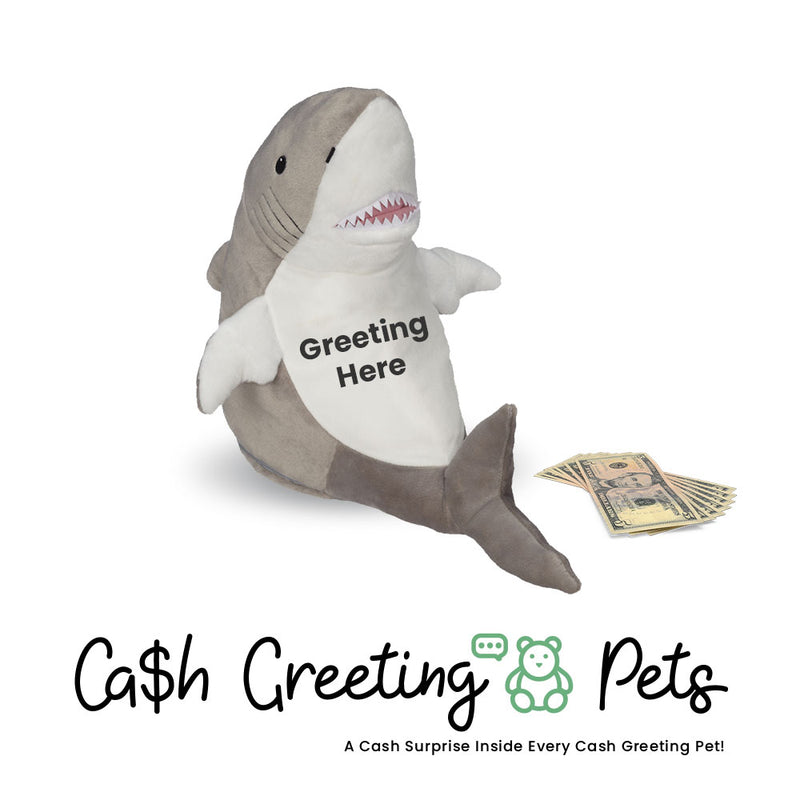 Shark Cash Greeting Pet