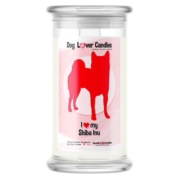 Shiba Inu Dog Lover Candle