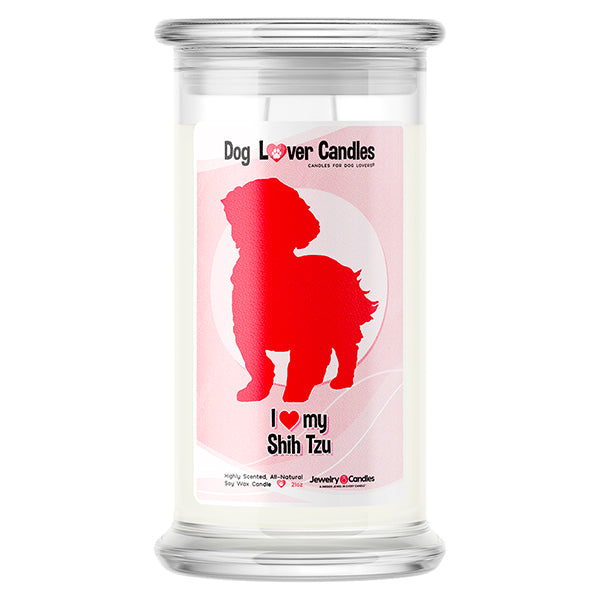 Shih Tzu Dog Lover Candle