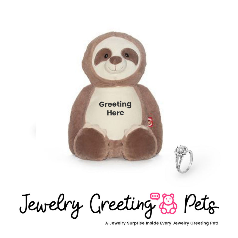 Sloth-2 Jewelry Greeting Pet