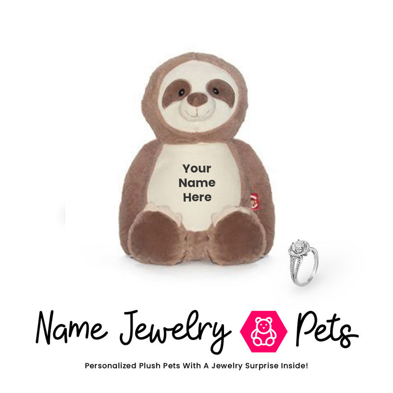 Sloth-2 Name Jewelry  Pet