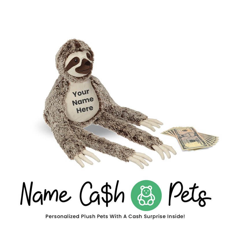 Sloth Name Cash Pet