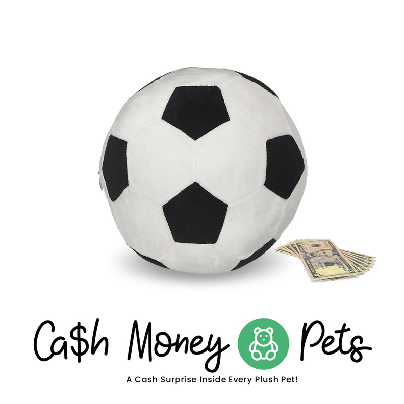 Soccer-ball Cash Money Pet