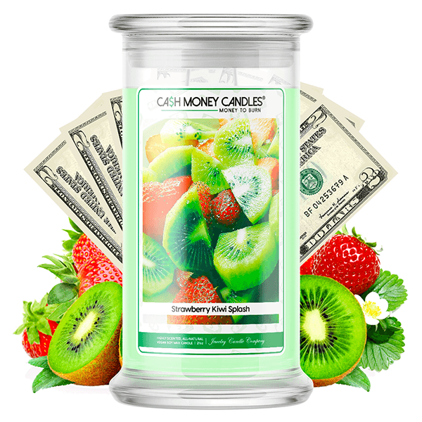 Strawberry Kiwi Splash Cash Candle
