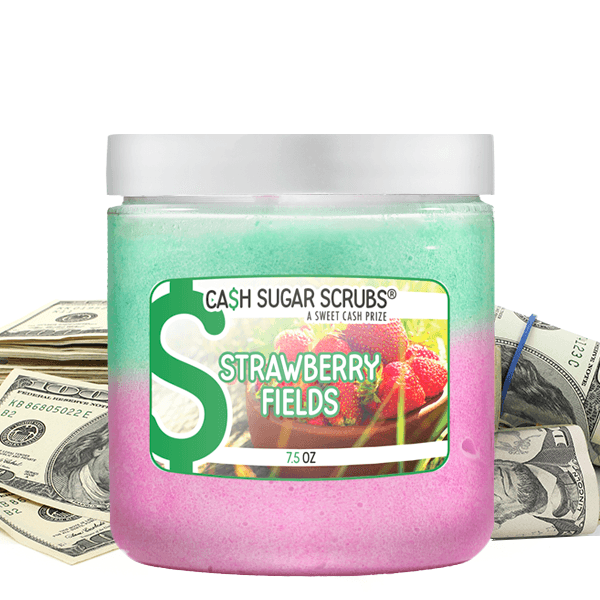 Strawberry Fields Cash Sugar Scrubs