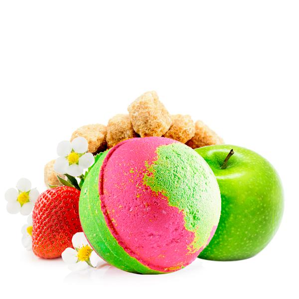 Extraordinary Strawberry | Single Toy Surprise Bath Bomb®-Single Toy Bath Bomb-The Official Website of Jewelry Candles - Find Jewelry In Candles!
