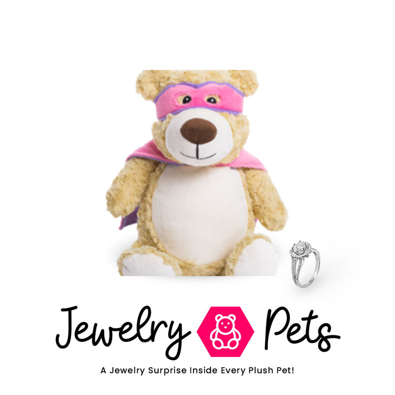 Super-Bear-Pink Jewelry Pet