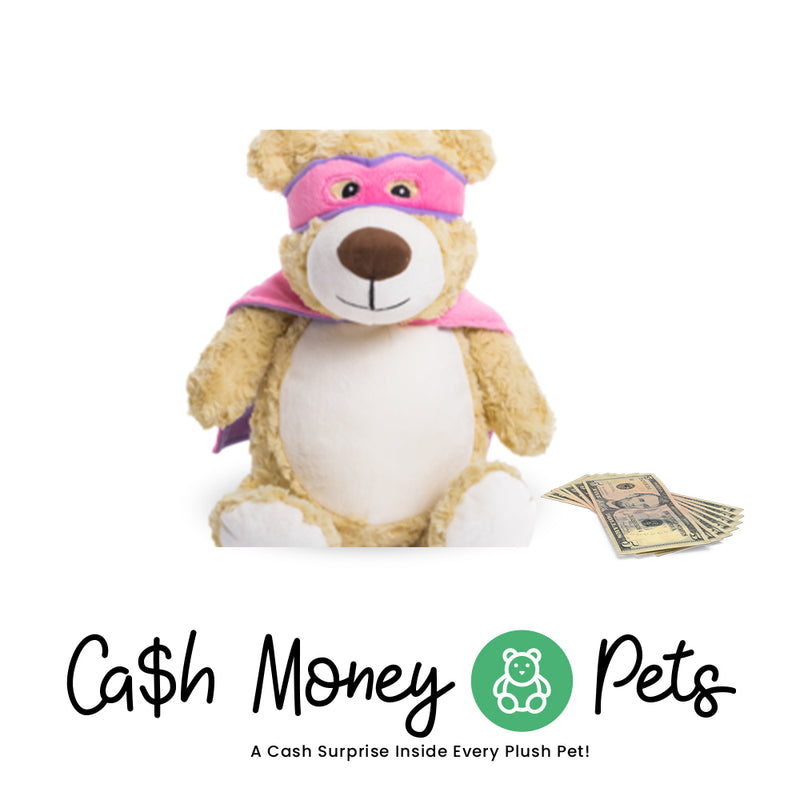 Super-Bear-Pink Cash Money Pet