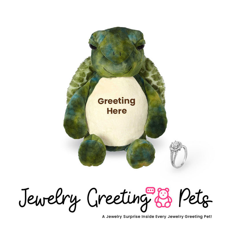 Turtle Jewelry Greeting Pet